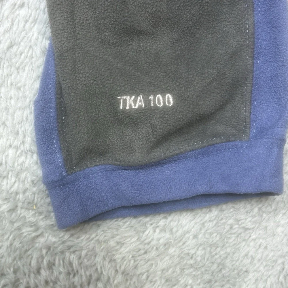 The North Face Pullover Men's M Blue TKA 100 Glacier Quarter 1/4 Zip Fleece